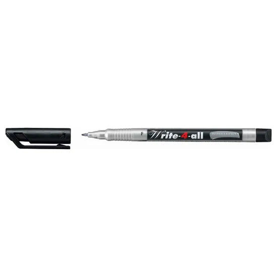 STABILO Write-4-All Permanent Marker Pen – Black, 1.0mm