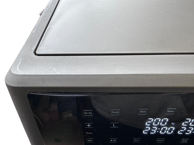 Sur La Table Digital Dual Basket Air Fryer 10.5L – Grey (Used, Fully Tested)