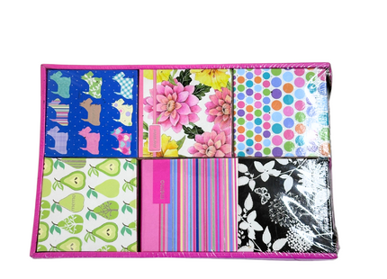 Tallon Memo Pads – 6 Assorted Designs, 180 Sheets
