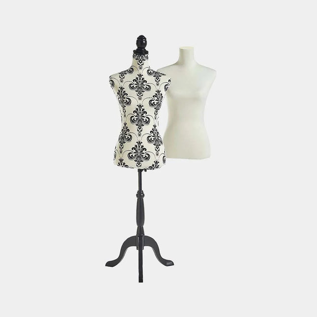 BTFY Female Dressmakers Mannequin – Adjustable Size 8/10 Tailors Dummy