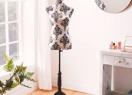 BTFY Female Dressmakers Mannequin – Adjustable Size 8/10 Tailors Dummy