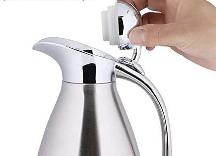 Luvan 2L Thermal Carafe – 18/10 Stainless Steel, Silver - Used