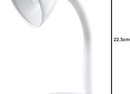 HOMELIFE 35W 'Classic' Flexi Desk Lamp – Diamond White