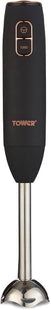 Tower Cavaletto 600W Stick Blender with Turbo Function – Black & Rose Gold