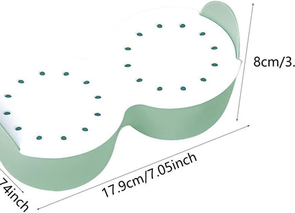 Microwave Silicone Egg Poacher Cups with Lid – 2-Cavity BPA-Free Egg Cooker (Green)