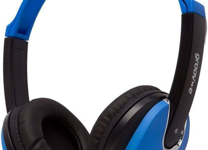 groov-e KIDZ DJ-Style Wired Headphones for Kids – Blue/Black (GV590BB)
