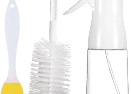 YAAVAAW 210ml Oil Sprayer Dispenser with Brush