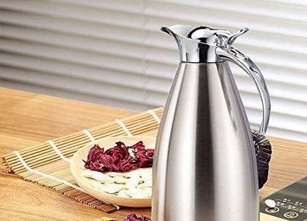 Luvan 2L Thermal Carafe – 18/10 Stainless Steel, Silver - Used