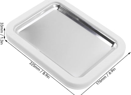 TOPINCN Ice Cream Roller Plate – with Stainless Steel Pan & Plastic Shovels