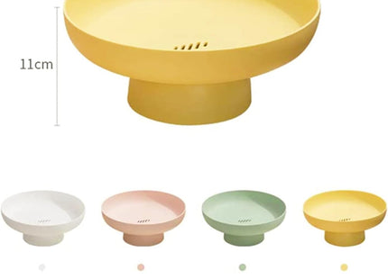 onefitow Fruit Bowl Basket – Stylish Storage Basket for Kitchen - Pink