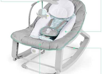 Ingenuity Keep Cozy 3-in-1 Vibrating Baby Bouncer & Toddler Rocker – Weaver