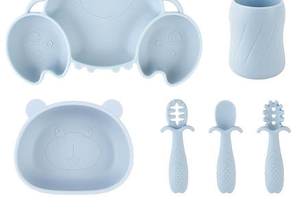 Silicone Baby Feeding Set – 8-Piece Toddler Weaning Essentials