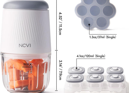 NCVI Baby Food Processor Set – Mini Baby Food Maker