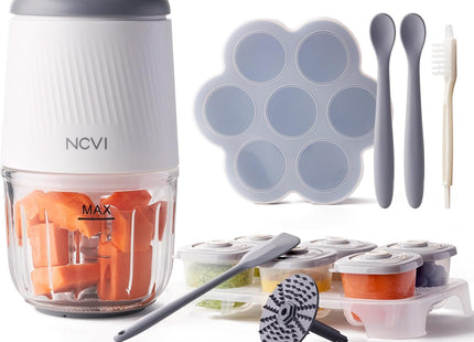 NCVI Baby Food Processor Set – Mini Baby Food Maker