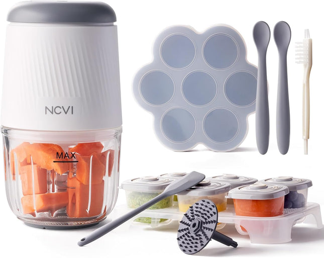 NCVI Baby Food Processor Set – Mini Baby Food Maker