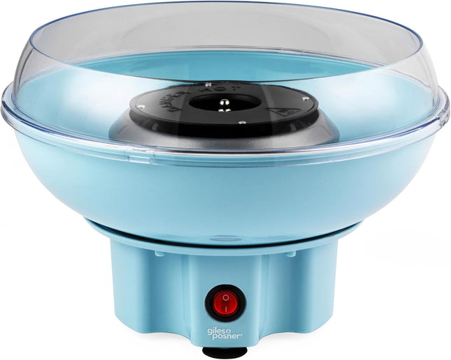 Giles & Posner EK2641 Candy Floss Maker – Retro Cotton Candy Machine, Blue