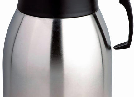 Crystals 2L Thermal Flask Coffee Carafe – Stainless Steel insulated Jug for Hot & Cold Drinks