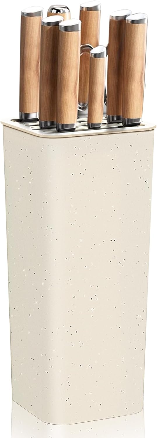 NEWE Universal Knife Block Holder –  with Detachable Easy-Clean Design