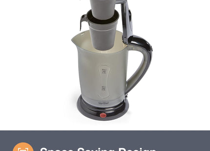 VonShef 0.5L Travel Kettle – with 2 Stackable Cups, 650W, Auto Shut-Off