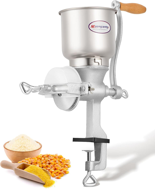 Moongiantgo Manual Hand Grinder for Coffee, Nuts, Seeds, Corn & Spices