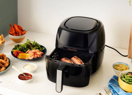 Russell Hobbs 4L Rapid Digital Air Fryer – 10 Pre-Set Programs, Energy-Saving, 220°C Max Temp, Easy Clean, Touch Display