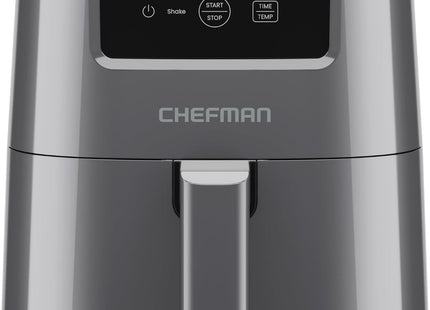 CHEFMAN TurboFry Touch 2L Air Fryer – Compact Digital Air Cooking in Grey