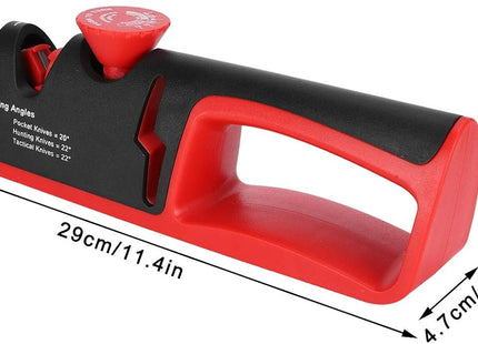Smart Sharp 4-in-1 Knife & Scissor Sharpener – Adjustable Manual Tool for Kitchen Blades