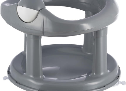 Bebeconfort 360° Swivel Bath Seat – Grey (6–12 Months) Child Bath Support Seat