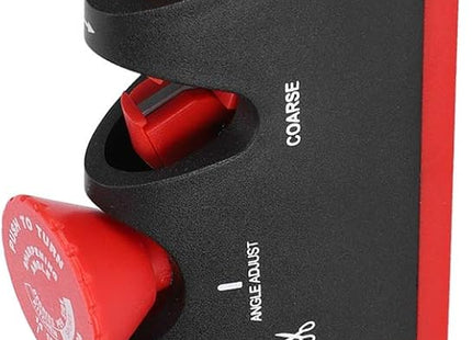 Smart Sharp 4-in-1 Knife & Scissor Sharpener – Adjustable Manual Tool for Kitchen Blades