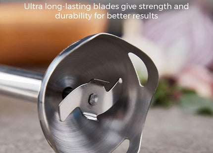 Tower Cavaletto 600W Stick Blender with Turbo Function – Black & Rose Gold