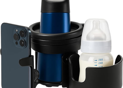 Cubble 3-in-1 Universal Cup & Phone Holder – For Prams, Bicycles & Wheelchairs