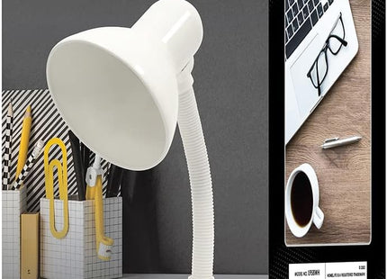 HOMELIFE 35W 'Classic' Flexi Desk Lamp – Diamond White