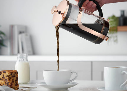 VonShef 8-Cup Cafetiere – 1L French Press Coffee Maker