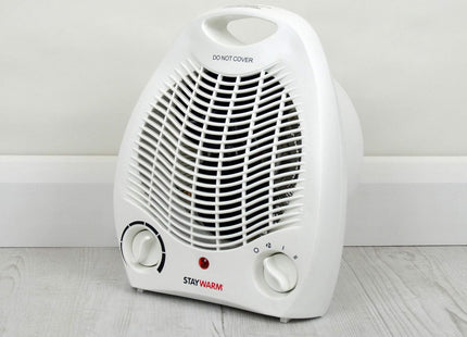 STAYWARM® 2000W Upright Fan Heater – White (F2001WH)