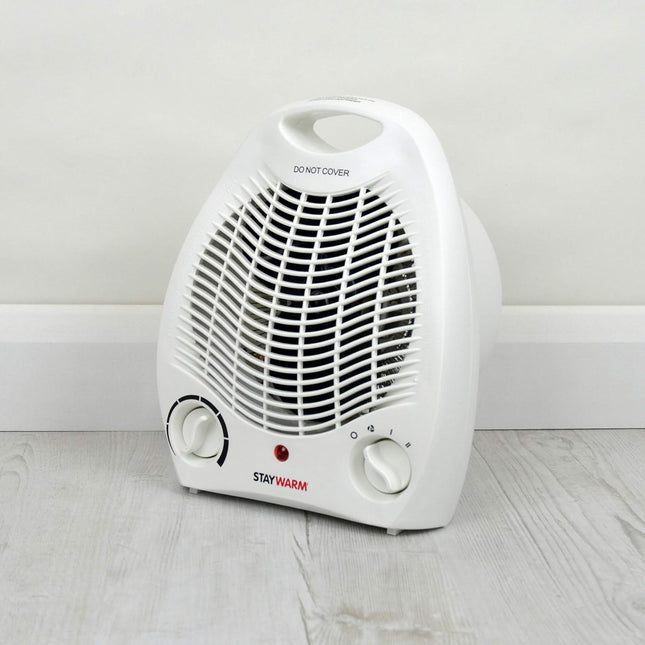 STAYWARM® 2000W Upright Fan Heater – White (F2001WH)