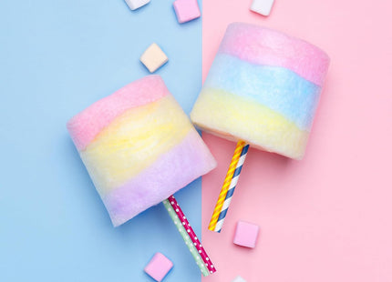 Giles & Posner EK2641 Candy Floss Maker – Retro Cotton Candy Machine, Blue