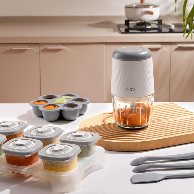 NCVI Baby Food Processor Set – Mini Baby Food Maker
