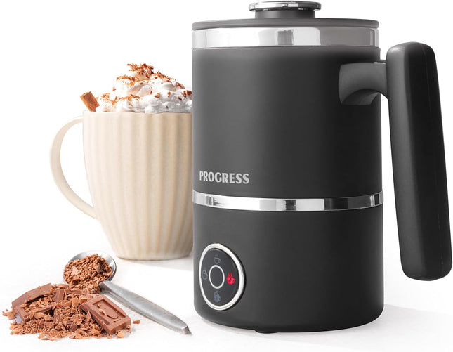 Progress Chocoluxe Milk Frother – 4-in-1 Hot Chocolate Maker, 300ml, 400W