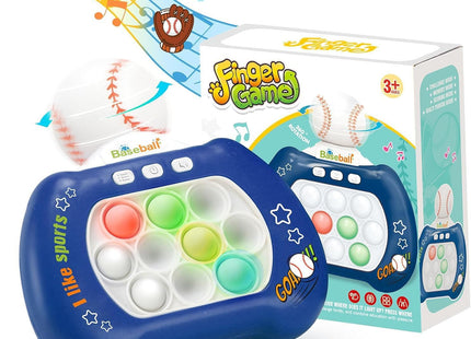 Handheld Game Console for Kids – Light-Up Pop Game with 999 Levels