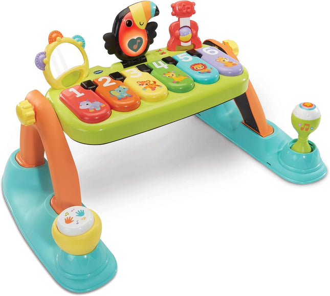 VTech Baby 5-in-1 Toucan Tunes Play Gym – Musical Sensory Activity Mat