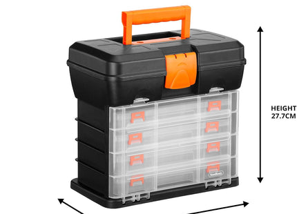 VonHaus DIY Carry Case – Portable Tool & Tackle Storage Box