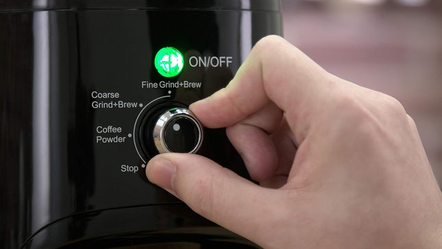 Tower Bean to Cup Filter Coffee Maker with Grinder – 900W, Black - Used