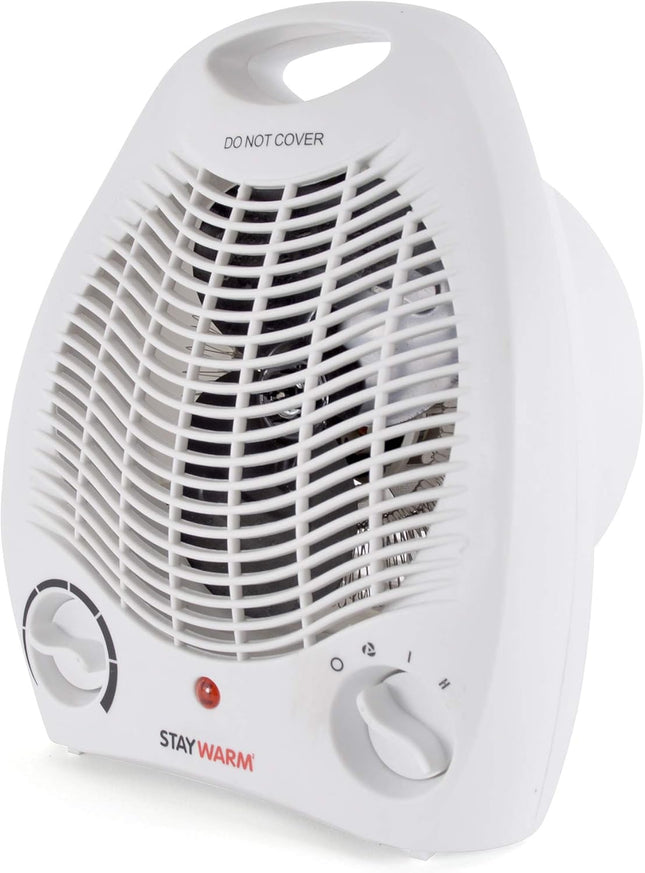 STAYWARM® 2000W Upright Fan Heater – White (F2001WH)