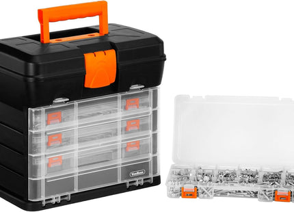 VonHaus DIY Carry Case – Portable Tool & Tackle Storage Box