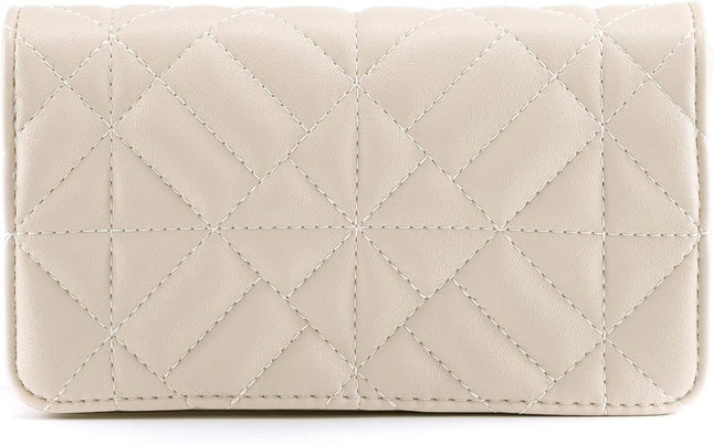 Small Quilted Crossbody Bag for Women – PU Leather Bag