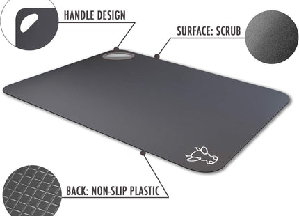 Fotouzy Flexible Plastic Cutting Board Mats – Set of 4, BPA-Free, Dishwasher Safe
