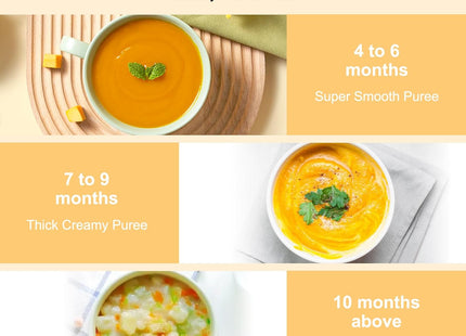 Bear One-Step Baby Food Maker & Steamer Blender – 400ml  (Beige) - Used