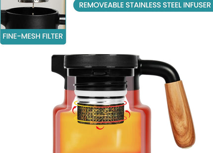 BELLE VOUS 800ml Red Stainless Steel Carafe – Vacuum Insulated Coffee Jug