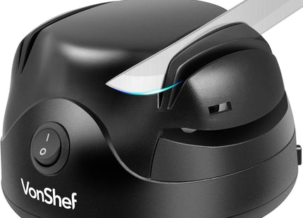 VonShef Electric Knife Sharpener – Scissor Sharpener with Screwdriver Groove
