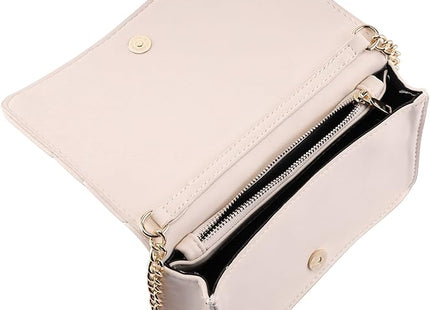 Small Quilted Crossbody Bag for Women – PU Leather Bag